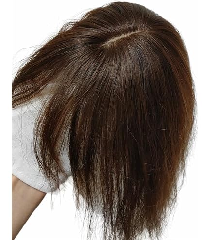 Amazon.co.jp: 【プリシラ】五分ウィッグ 人毛100% ロング 人毛ダーク